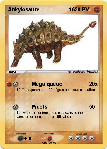 Pokemon Ankylosaure                    16