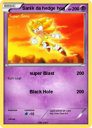 Pokemon Sanik da hedge hog