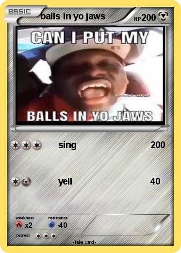 Pokemon balls in yo jaws