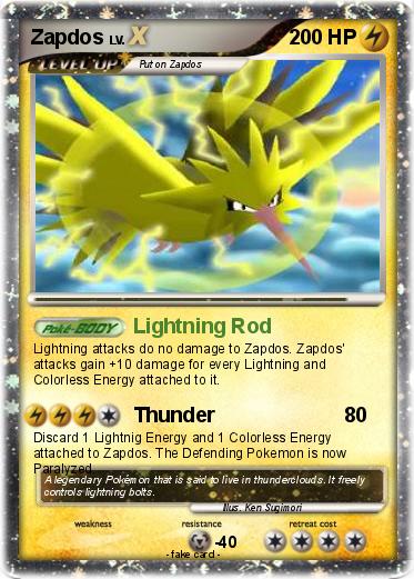 Pokemon Zapdos