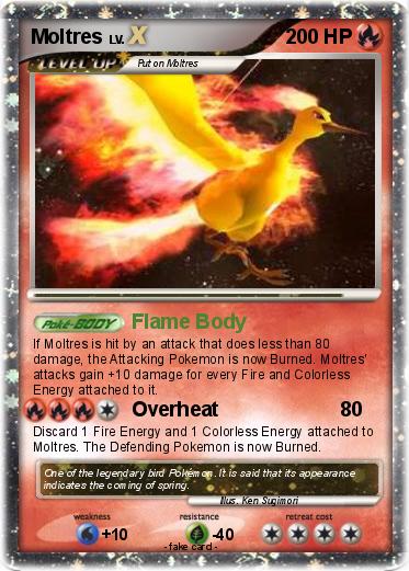 Pokemon Moltres