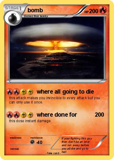 Pokemon bomb