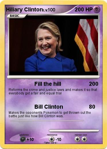 Pokemon Hiliary Clinton