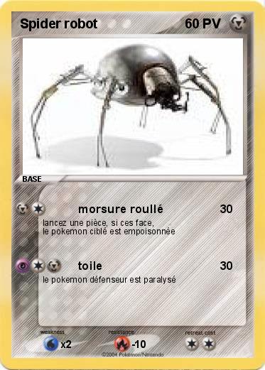 Pokemon Spider robot