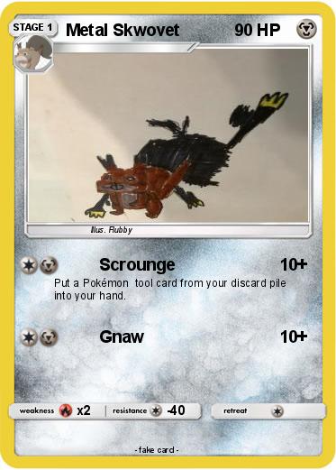 Pokemon Metal Skwovet