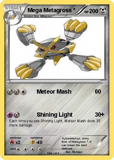 Pokemon Mega Metagross *