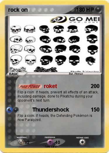 Pokemon rock on