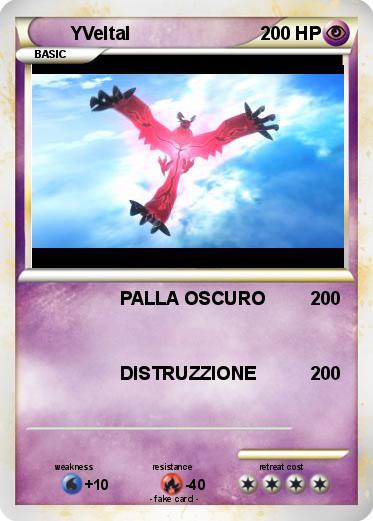 Pokemon YVeltal