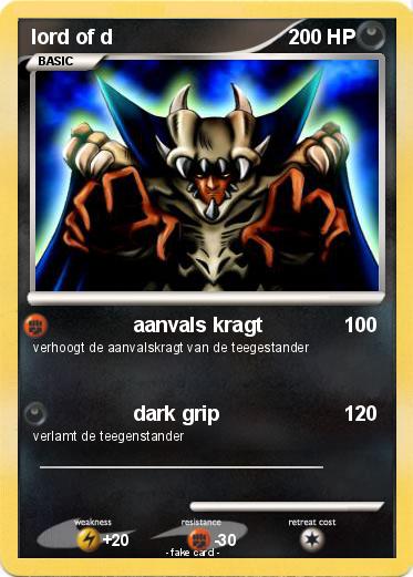 Pokemon lord of d