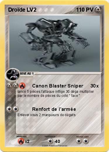 Pokemon Droïde LV2