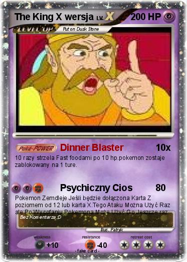 Pokemon The King X wersja