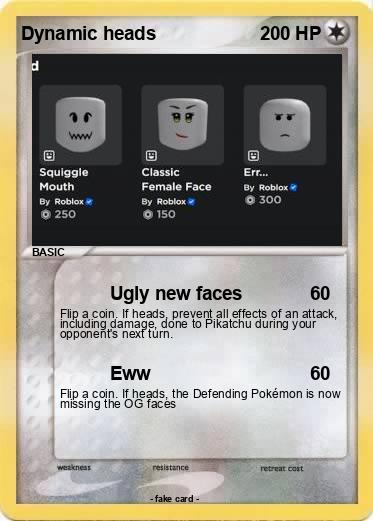 Pokemon Dynamic heads