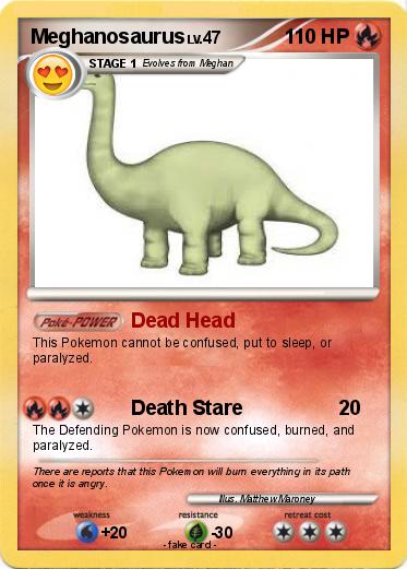 Pokemon Meghanosaurus