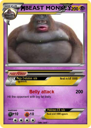 Pokemon BEAST MONKEY