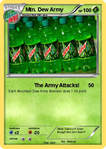 Pokemon Mtn. Dew Army