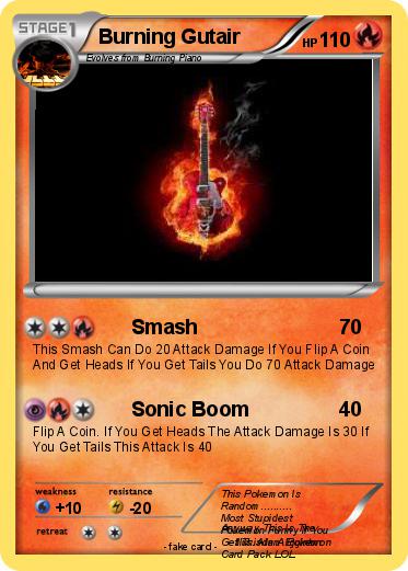 Pokemon Burning Gutair