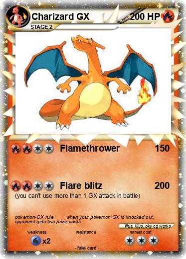 Pokemon Charizard GX