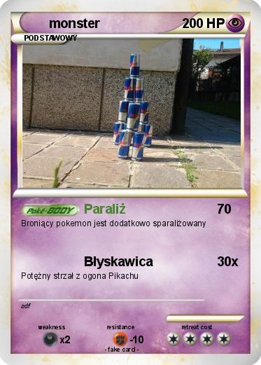 Pokemon monster
