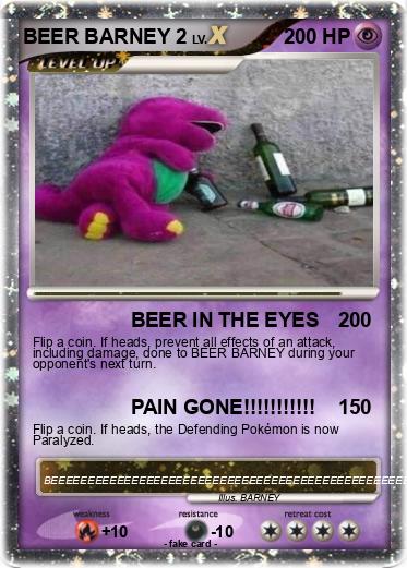 Pokemon BEER BARNEY 2