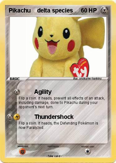 Pokemon Pikachu    delta species
