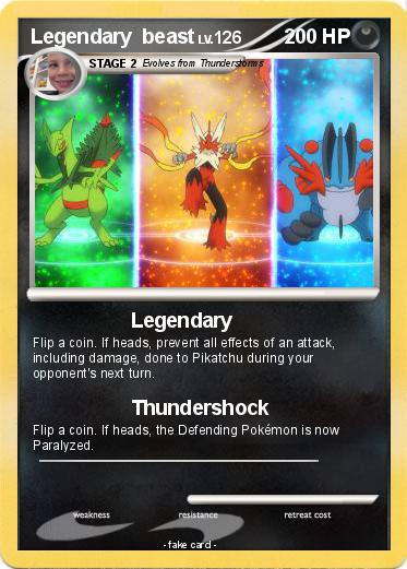 Pokemon Legendary  beast