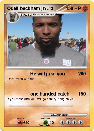 Pokemon Odell beckham jr