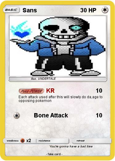 Pokemon Sans