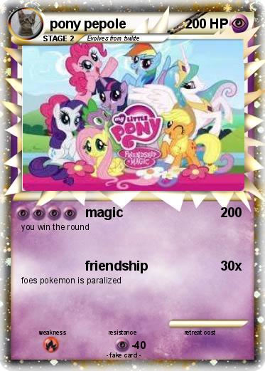 Pokemon pony pepole