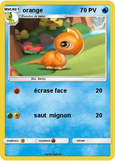 Pokemon orange