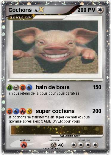 Pokemon Cochons