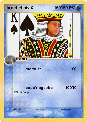 Pokemon brochet niv.X                 150'
