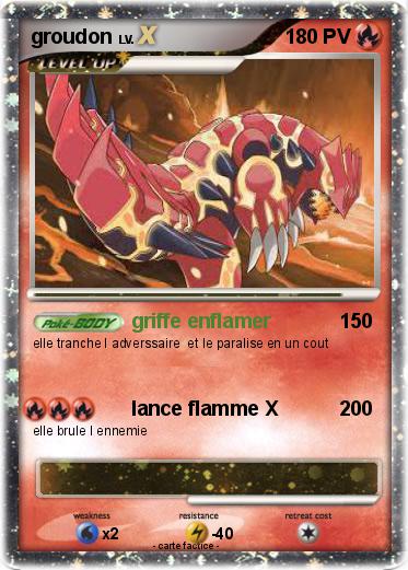 Pokemon groudon