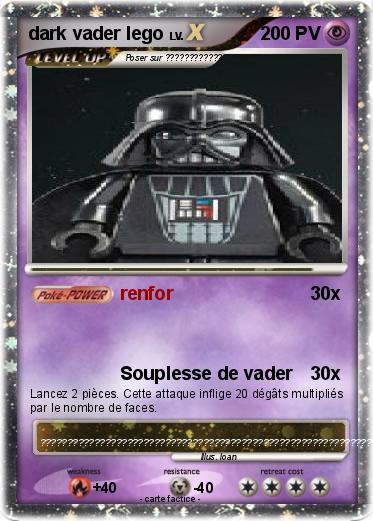 Pokemon dark vader lego
