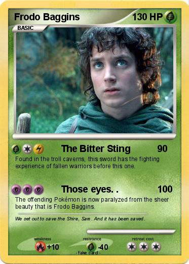 Pokemon Frodo Baggins