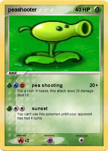 Pokemon peashooter