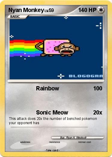 Pokemon Nyan Monkey