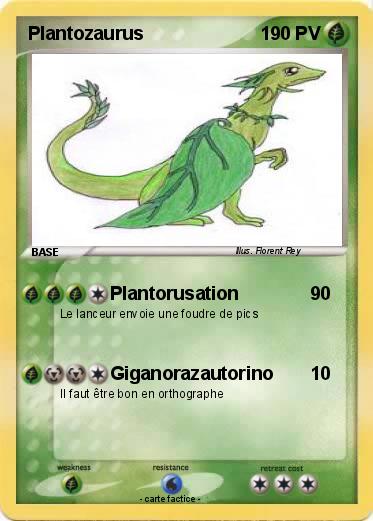 Pokemon Plantozaurus