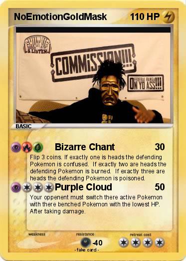 Pokemon NoEmotionGoldMask