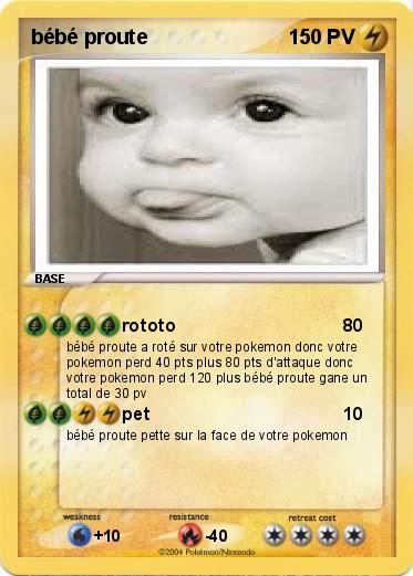 Pokemon bébé proute