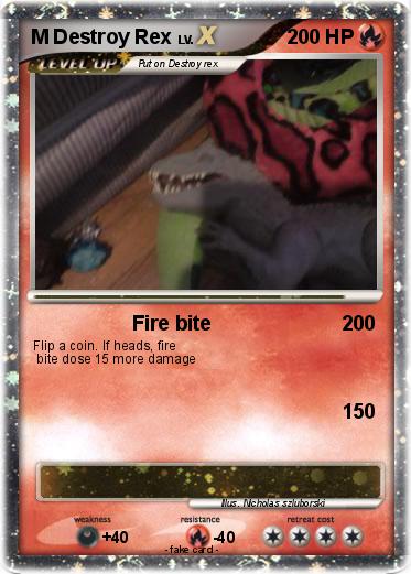 Pokemon M Destroy Rex