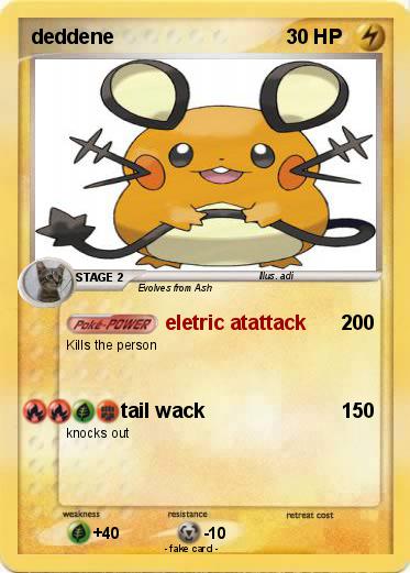 Pokemon deddene