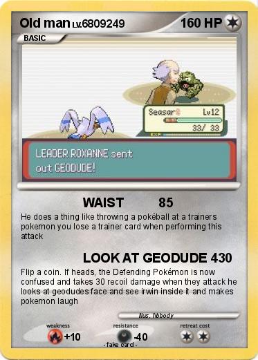 Pokemon Old man