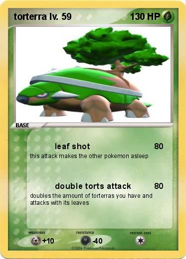 Pokemon torterra lv. 59