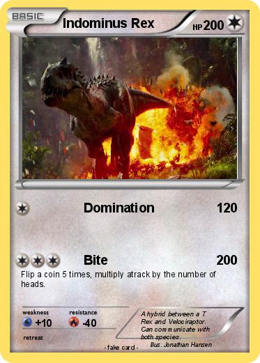 Pokemon Indominus Rex