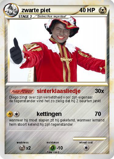Pokemon zwarte piet