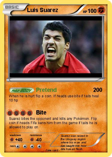 Pokemon Luis Suarez