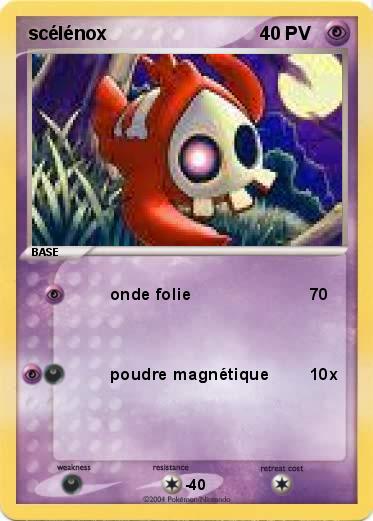 Pokemon scélénox