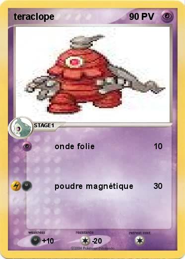 Pokemon teraclope