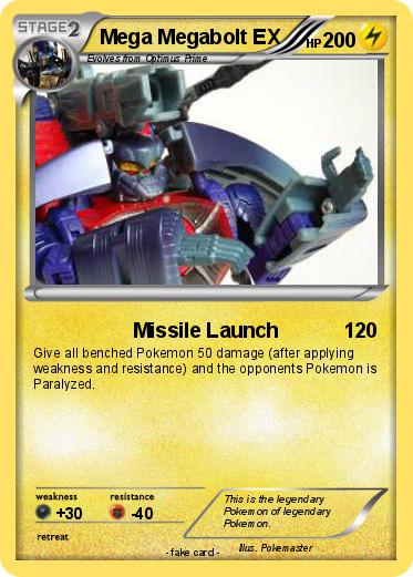 Pokemon Mega Megabolt EX