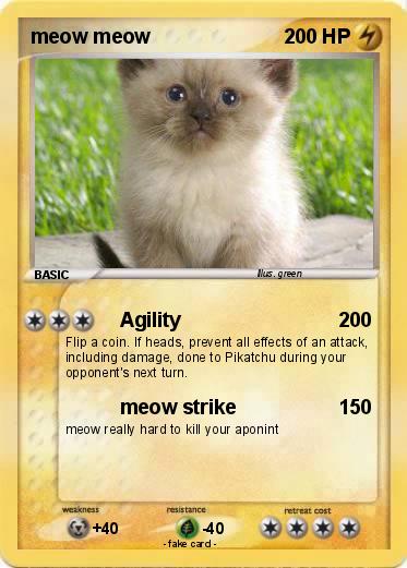 Pokemon meow meow